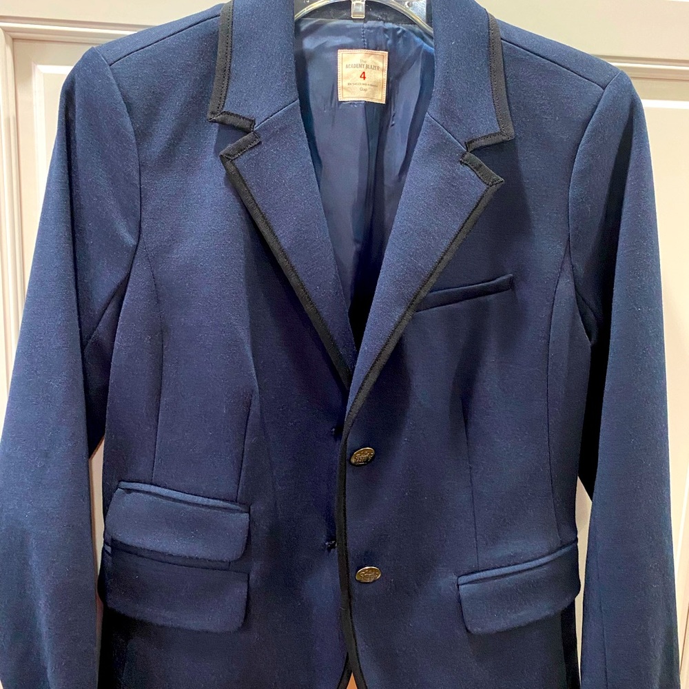 Navy blazer by Gap. Size 4